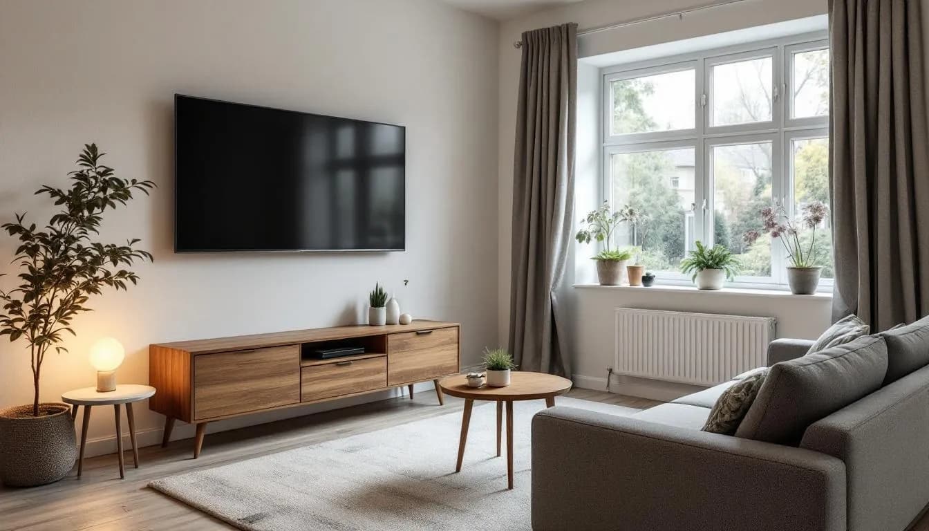 AI-enhanced room transformation - high quality