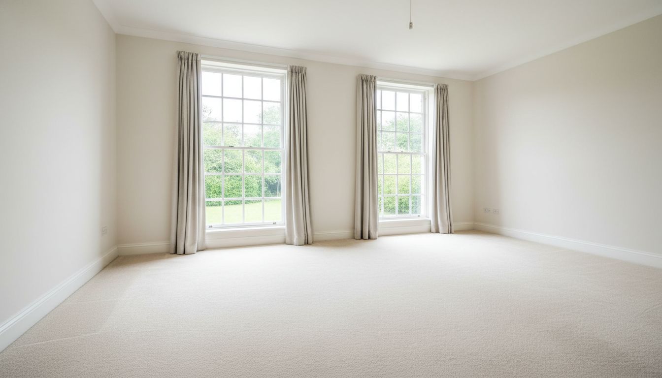Empty room ready for virtual staging